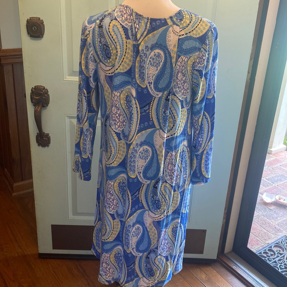 Pappagallo Dress 3/4 Sleeves Size Large